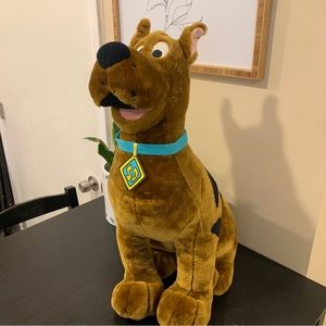 - Scooby Doo Cartoon Network Vintage Sitting Plush Cartoon Dog 24” Large 1…